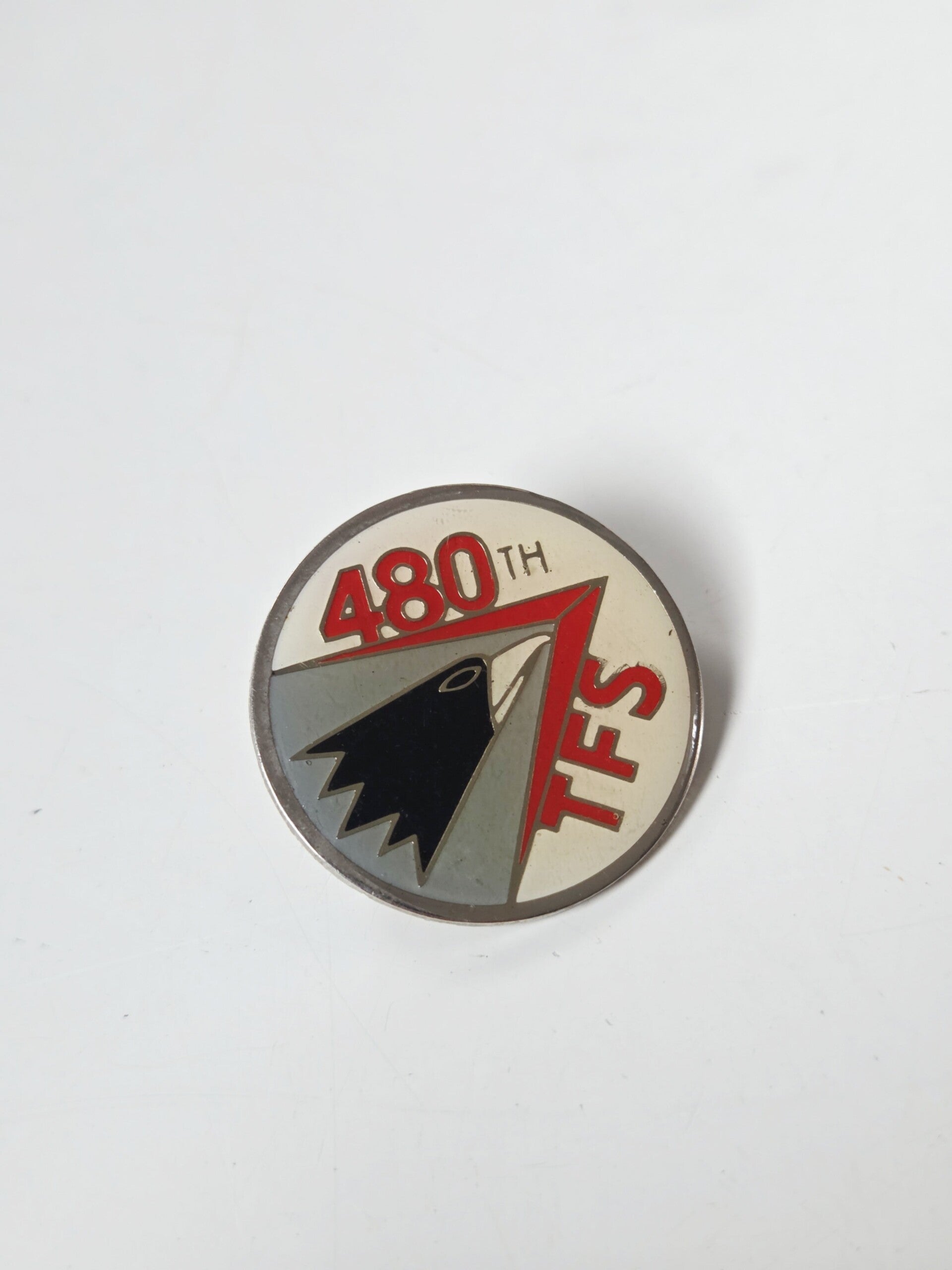 480th Fighter Squadron pin.