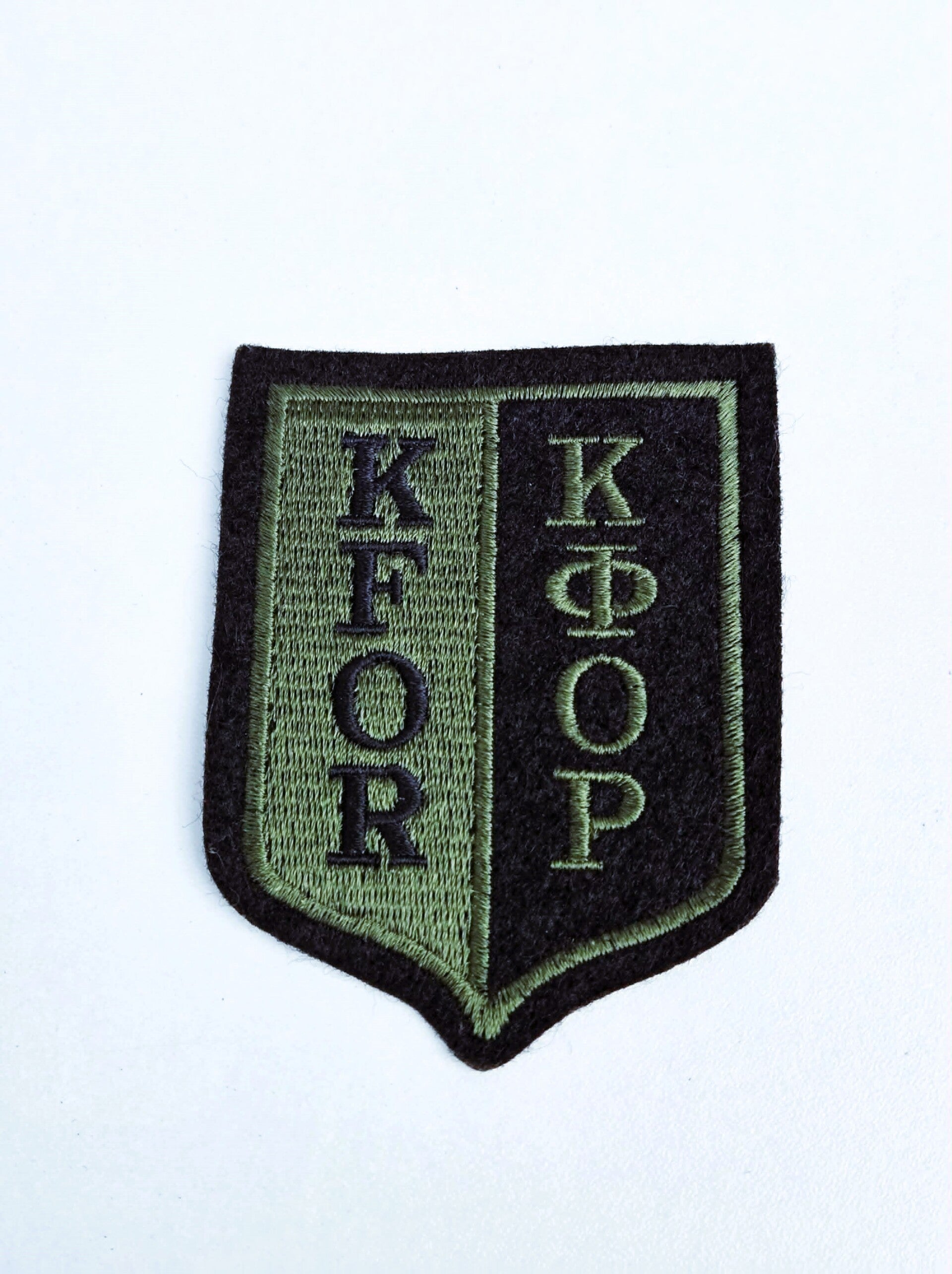 KFOR patch.