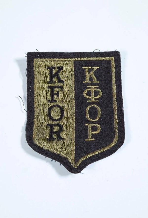 KFOR patch.