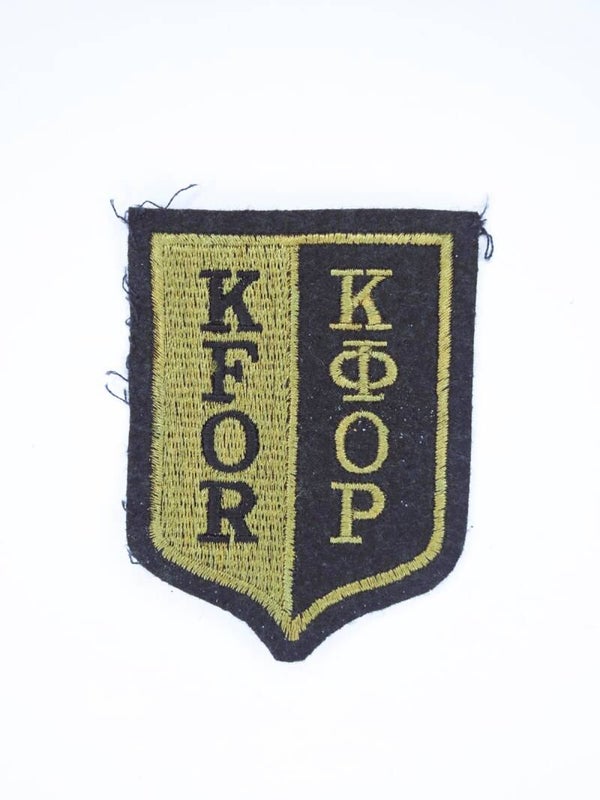 KFOR Patch.