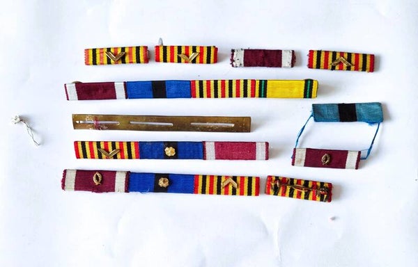 Lot ABL Ribbon bars.