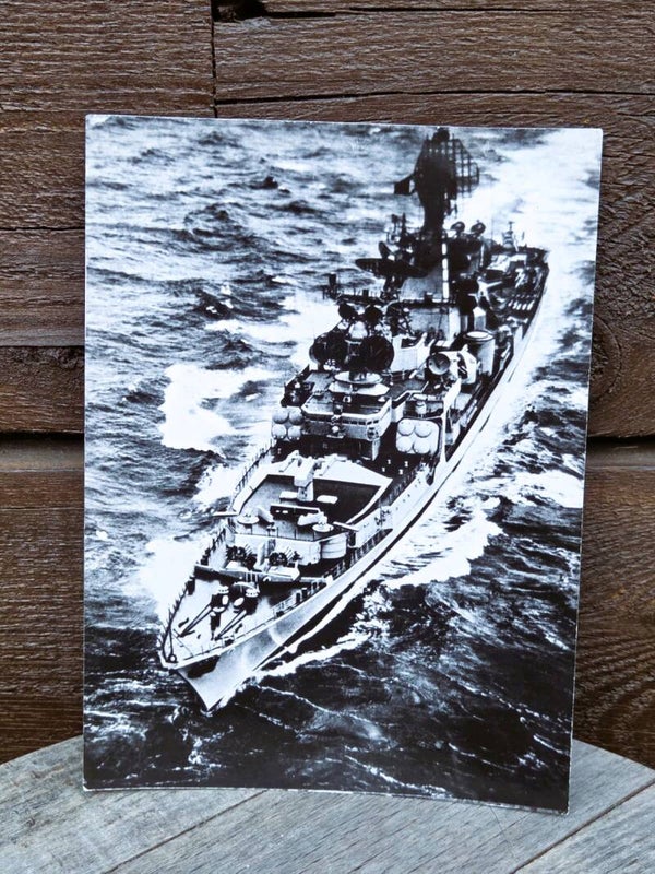 Sovjet-onderzeebootjager van de Kresta-klasse.