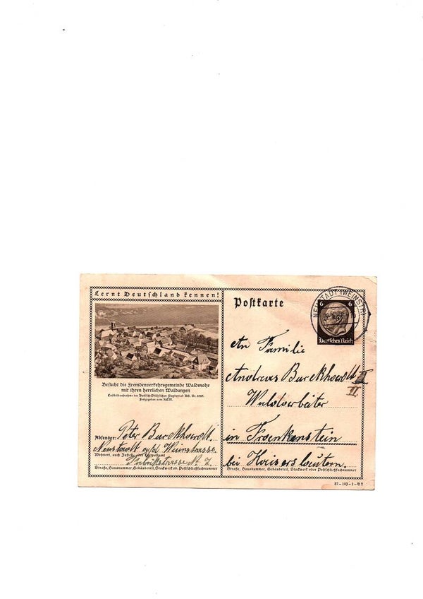 Duitse Postkarte.