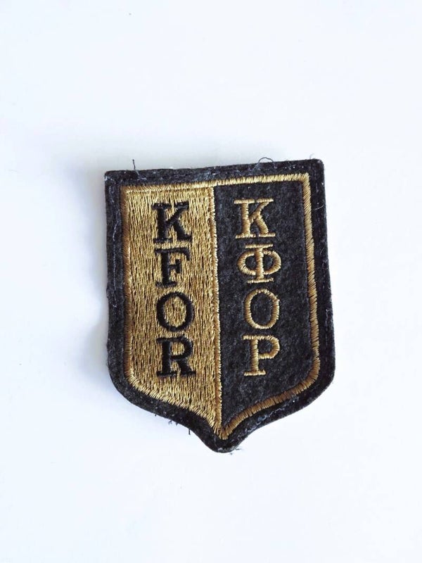 KFOR Patch.