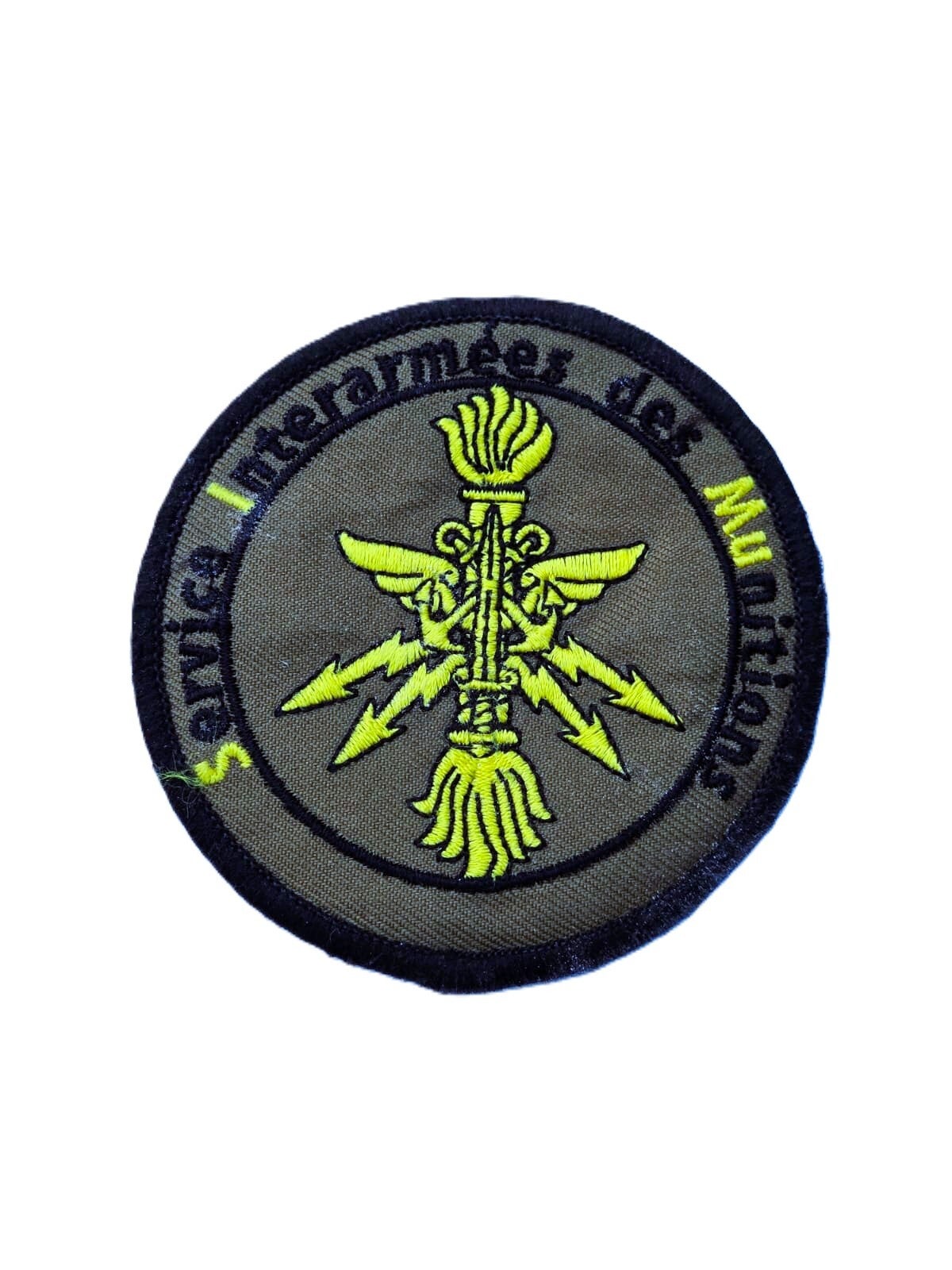 Patch Service interarmées des munitions.