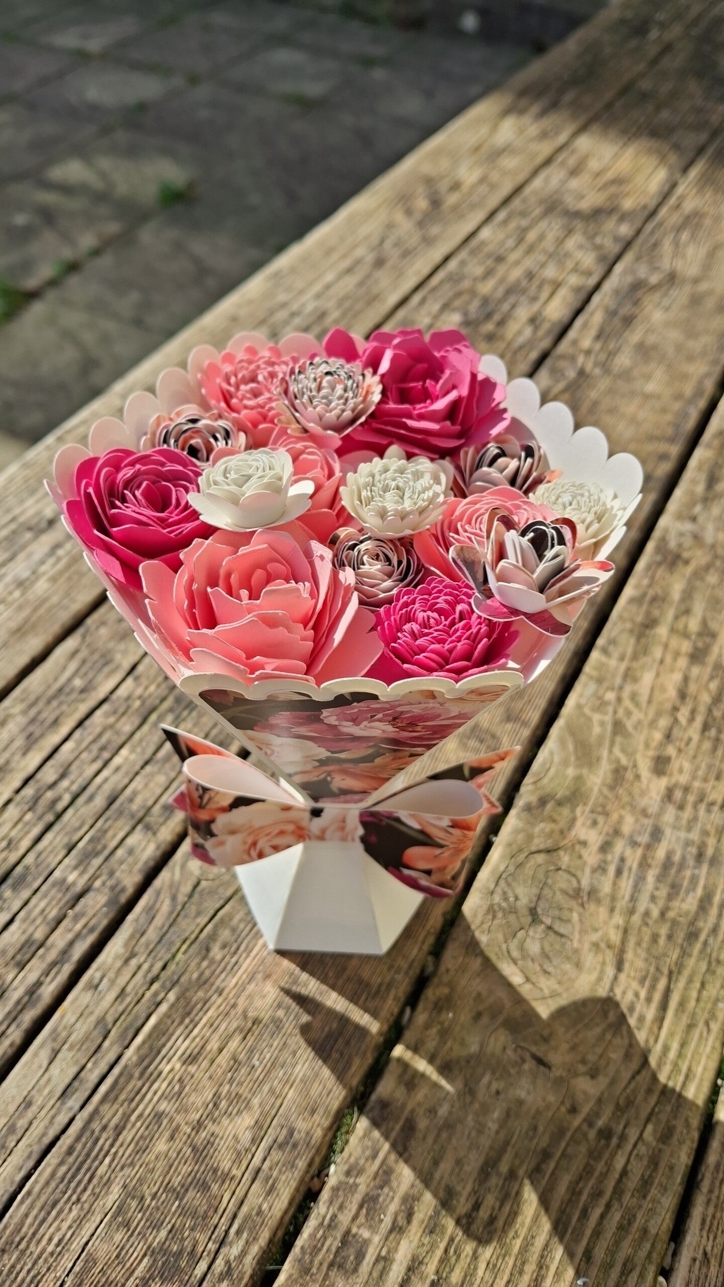 Bouquet de fleurs éternelles