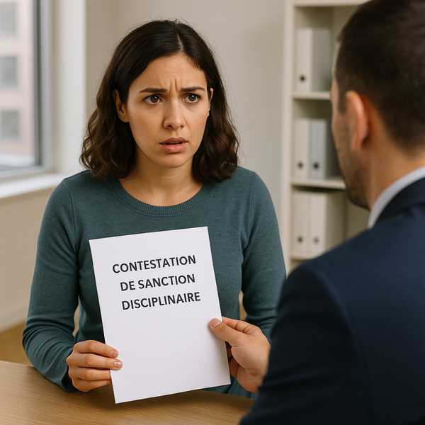 Contester un avertissement disciplinaire