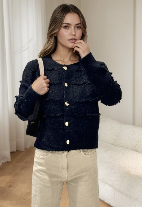 Ariana vest - Zwart
