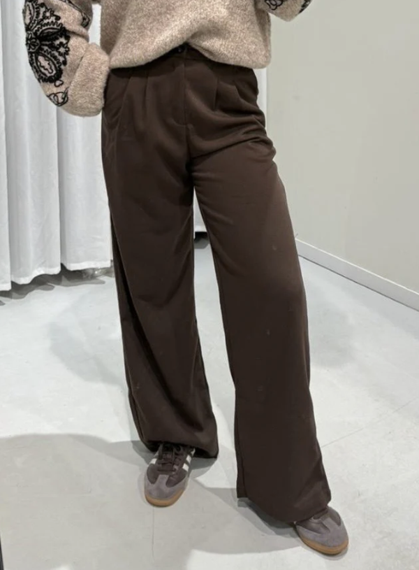 Noor pantalon - Bruin