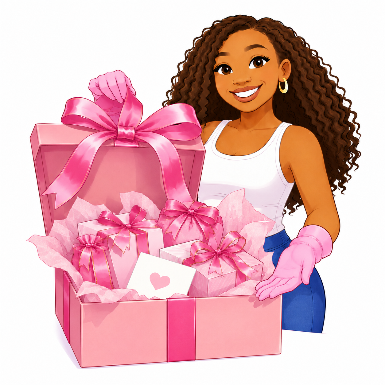 🎀 Laat ons jouw roze cadeau samenstellen