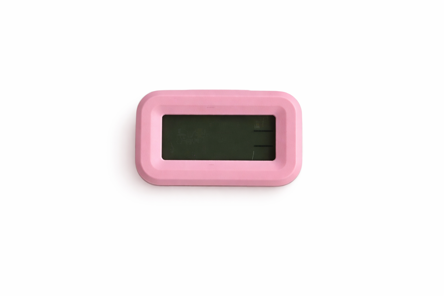 Roze Digitale Klok