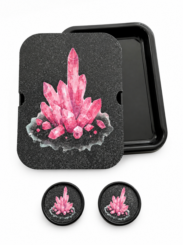 Rozenkwarts Tray Set Tweede Kans