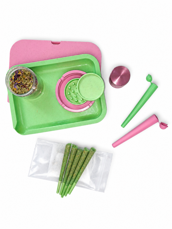 Pink Garden Girls🌿 Exclusief Roze Groen Ultieme Beleving Starterset