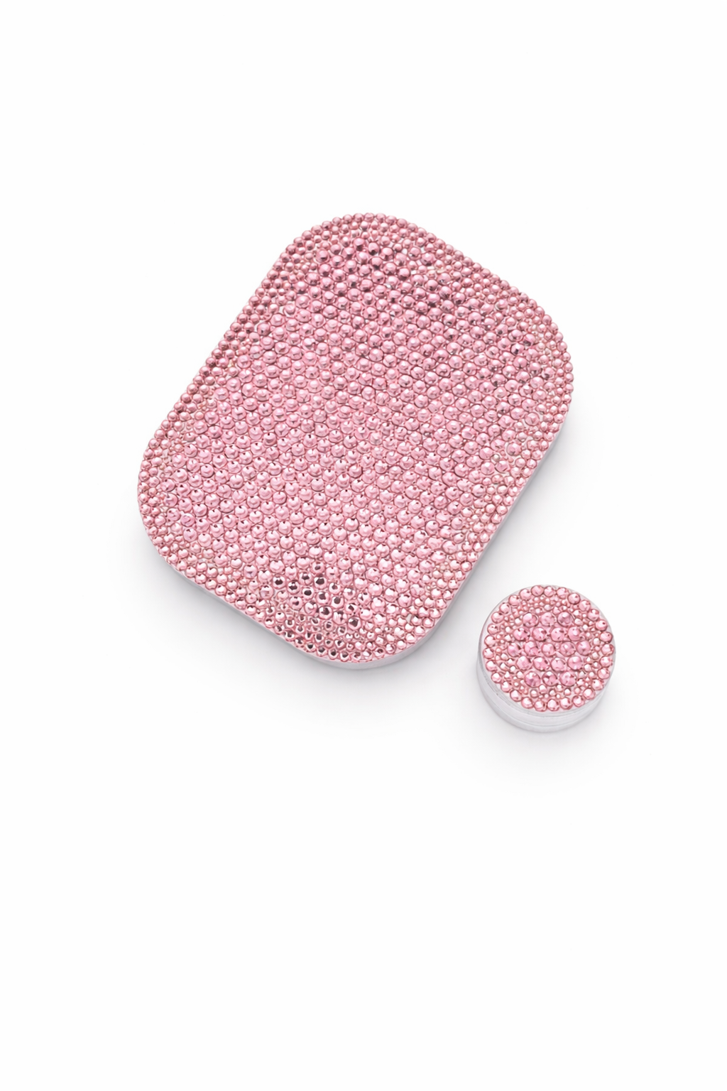 Roze Tray met Strass Deksel