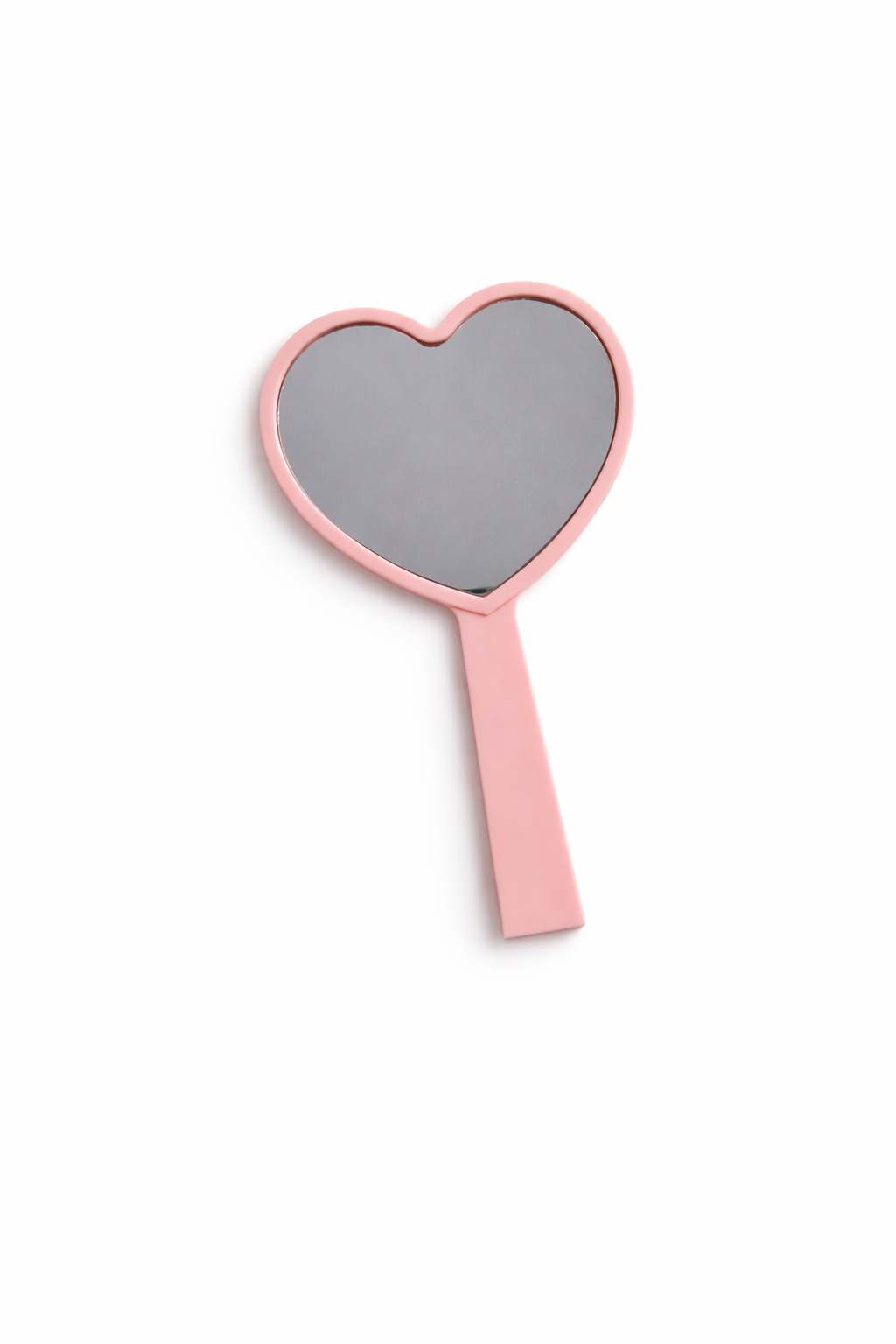 Roze Hart Handspiegel