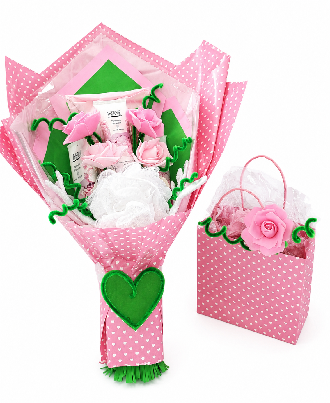 Roze Mindful Blossom Cadeauboeket