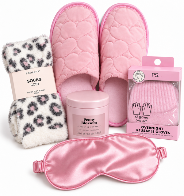 Roze Winter Set | Cozy & Selfcare Cadeau voor Haar