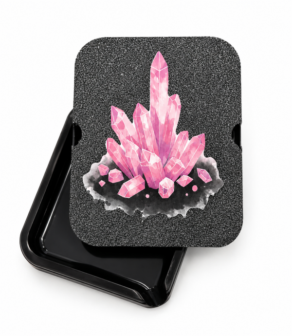 Rozenkwarts Tray Set Tweede Kans ( zonder beschermlaag)