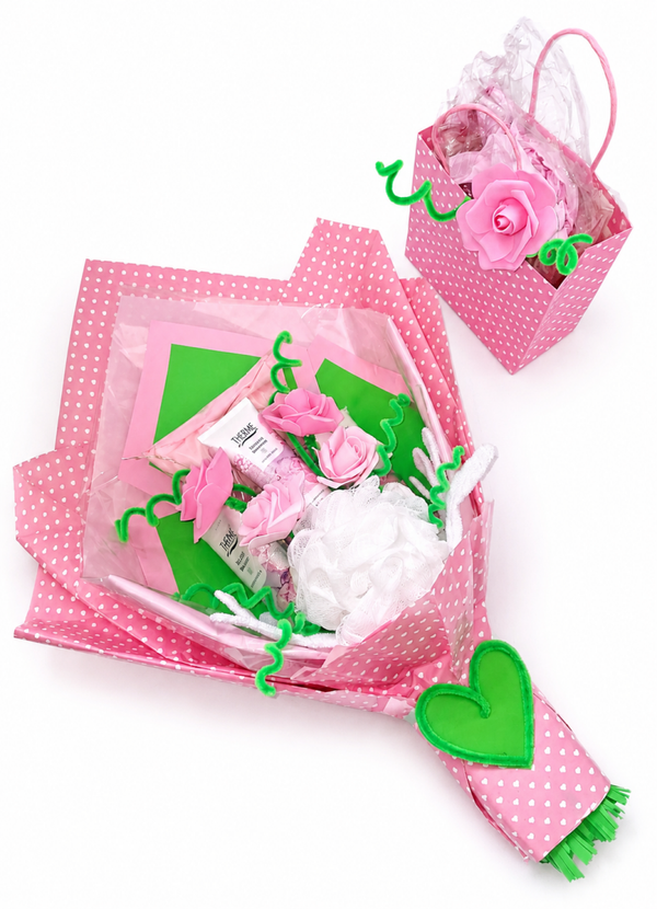 Roze Mindful Blossom Cadeauboeket