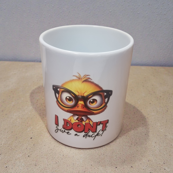 I dont give a duck mug