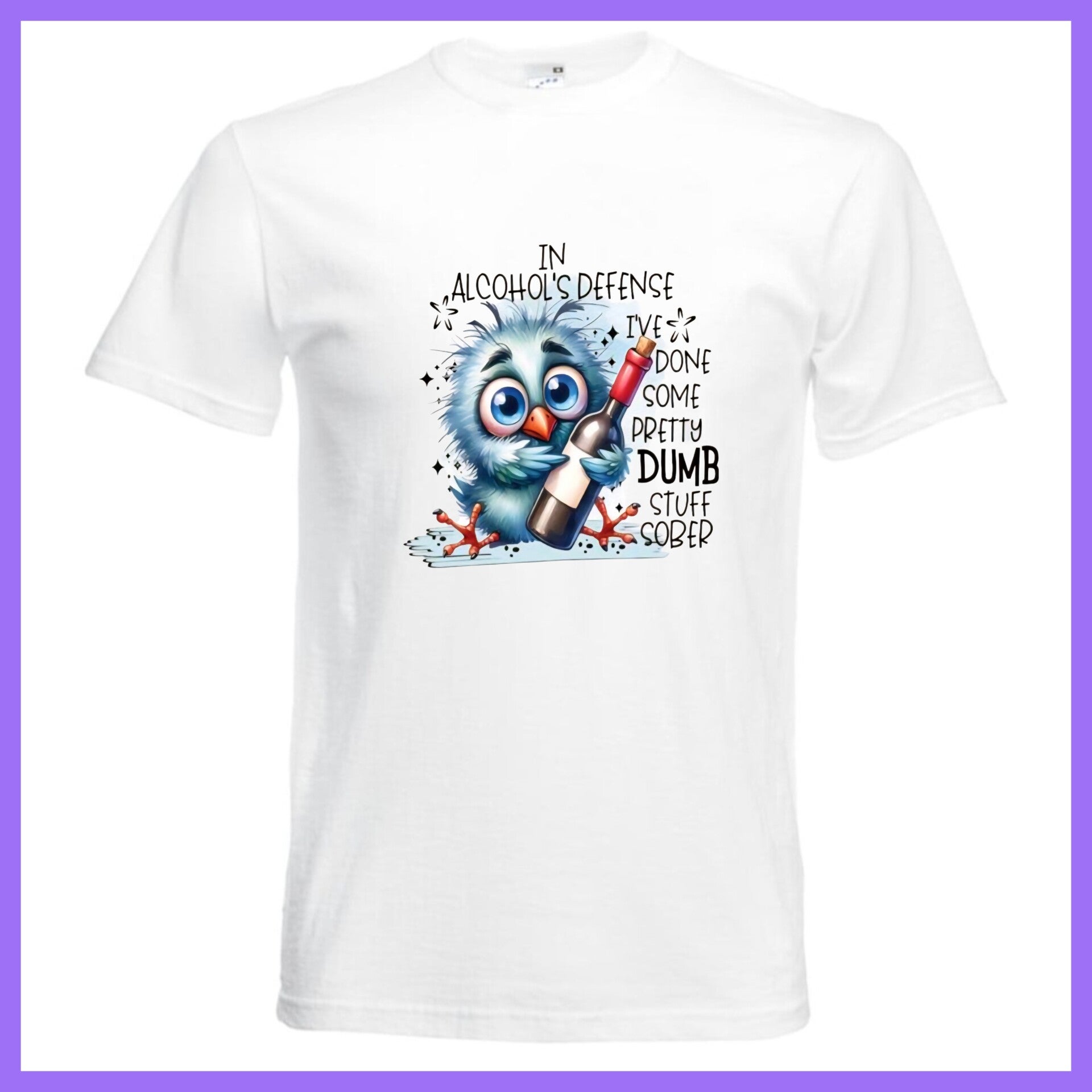 In Alcohols defence. T shirt