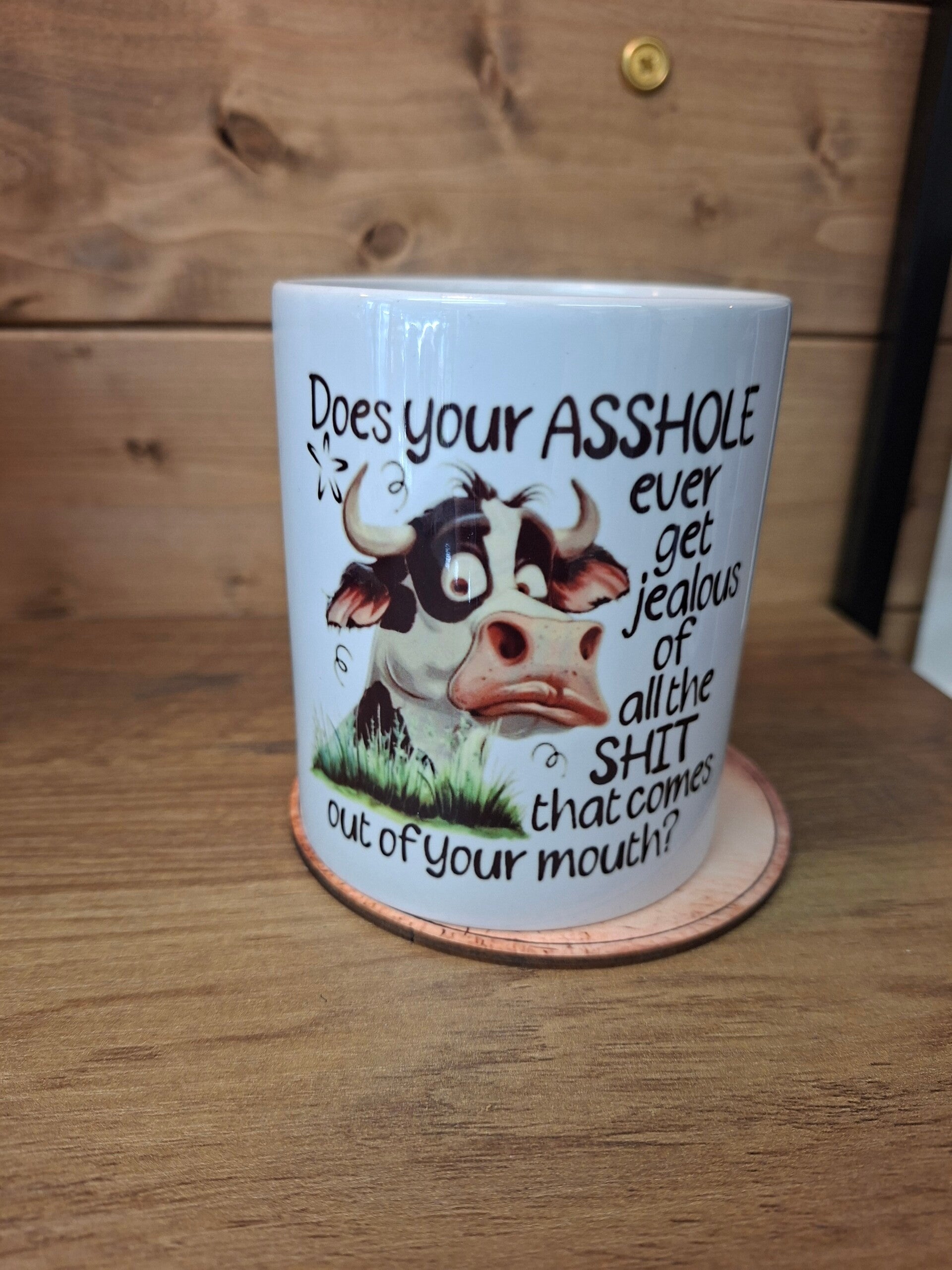 Does your asshole mug