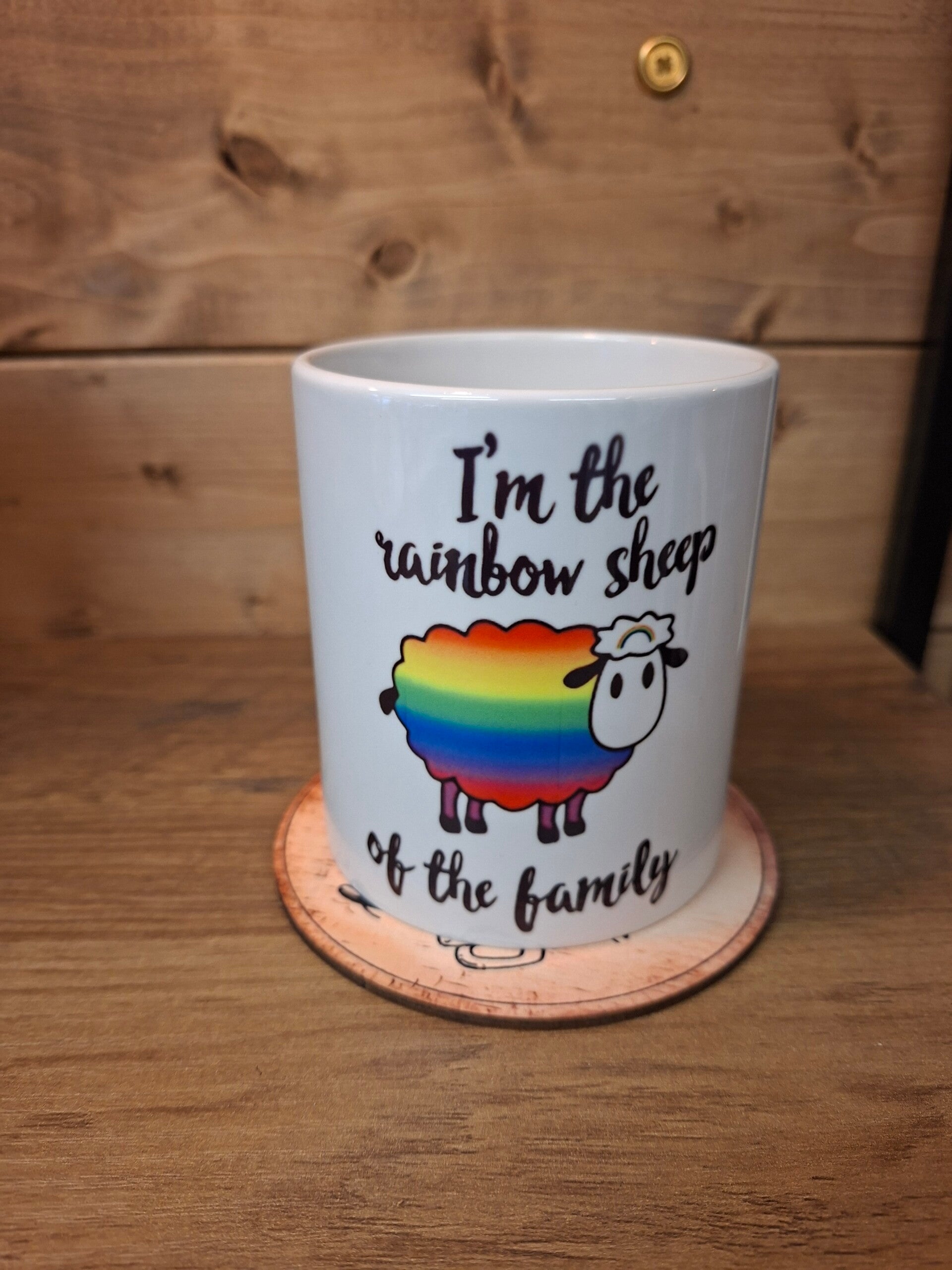 Im the rainbow sheep mug