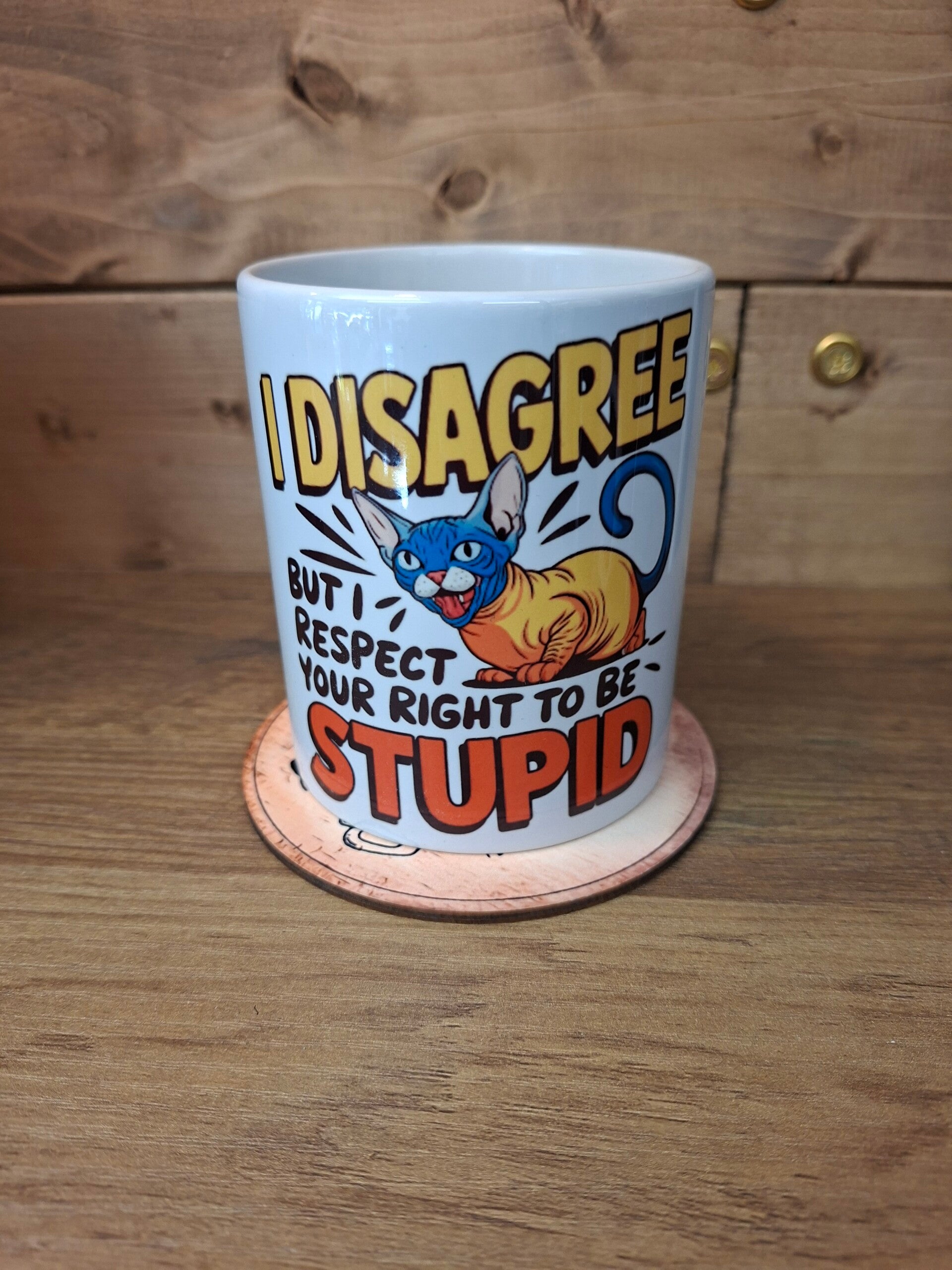 I disagree mug