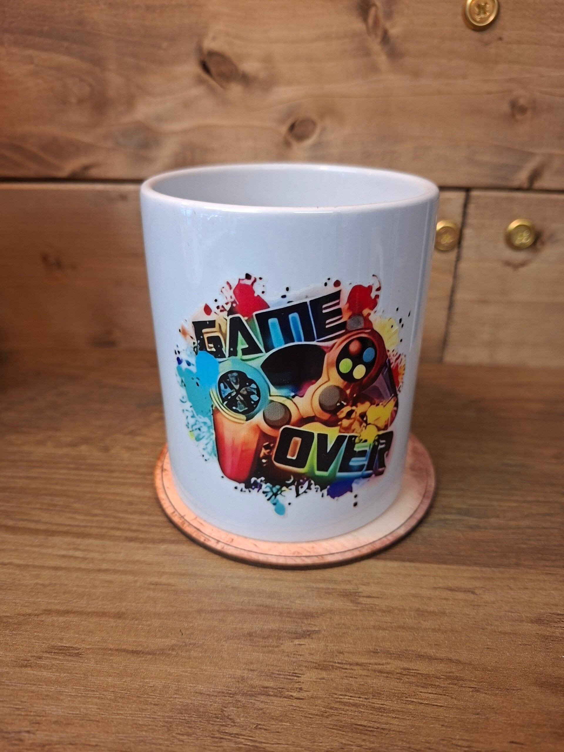 Game over mug