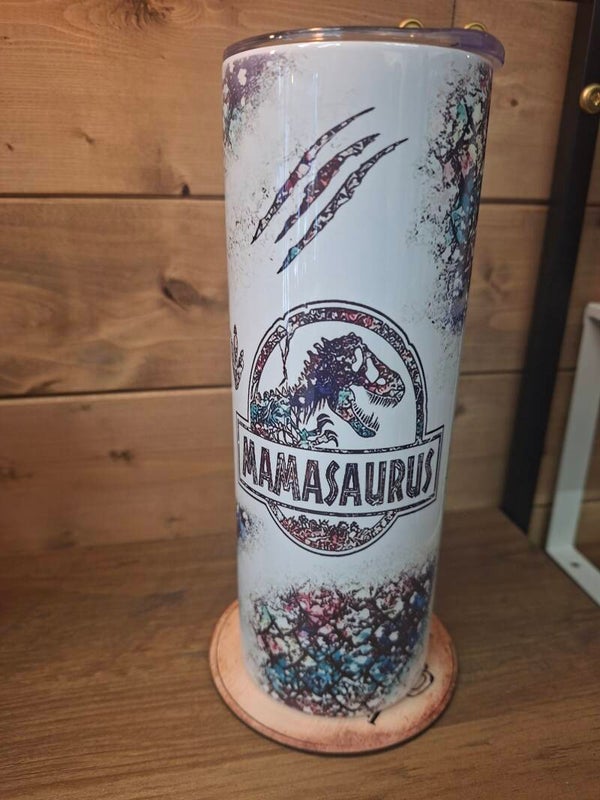Mamasaurus  20oz Flask
