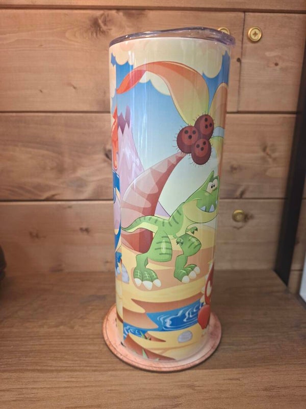 Dinosaur 20oz Flask