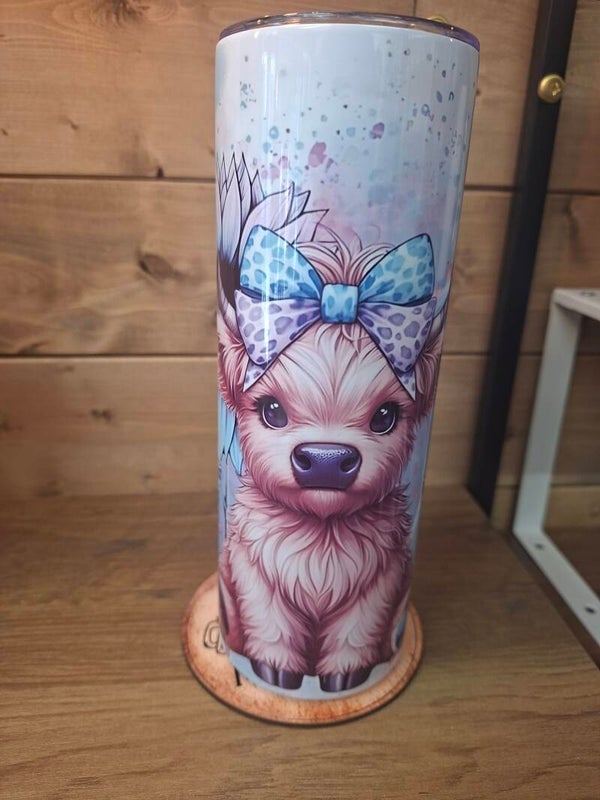 Cow 20oz Flask