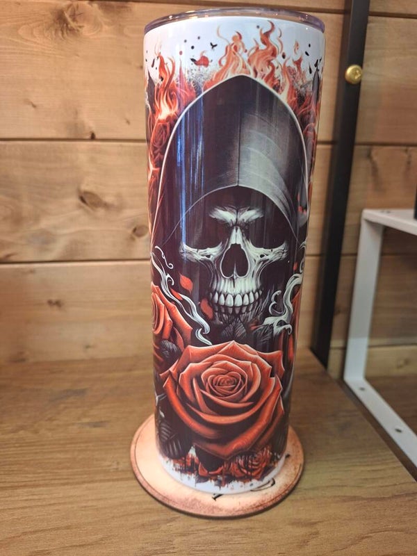 Skull 20oz Flask