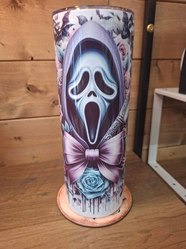 Ghost face flask