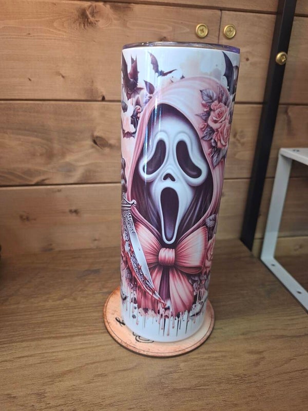 Ghost face flask