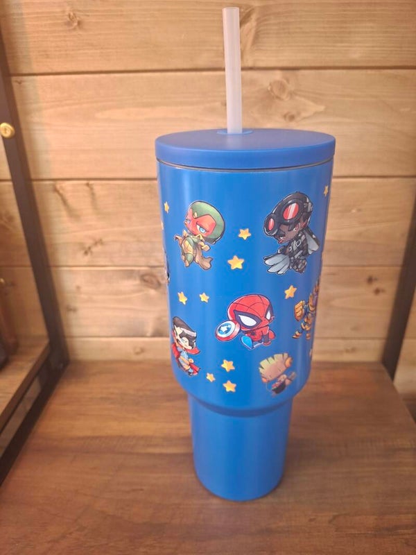 Marvel 40oz metal flask
