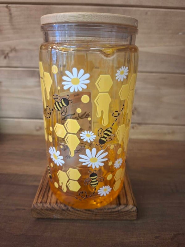 Bee drip tumbler