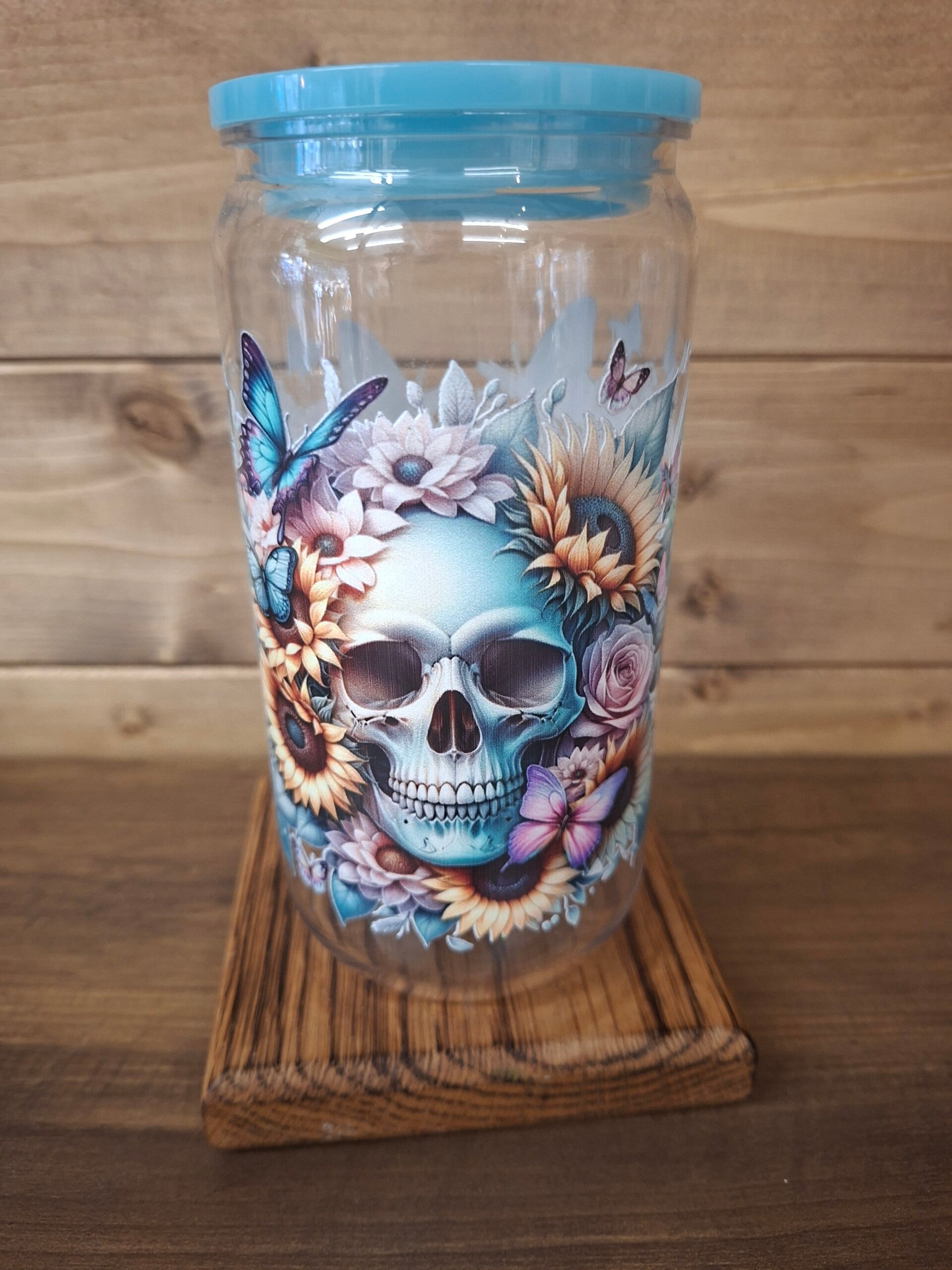 Skull plain tumbler