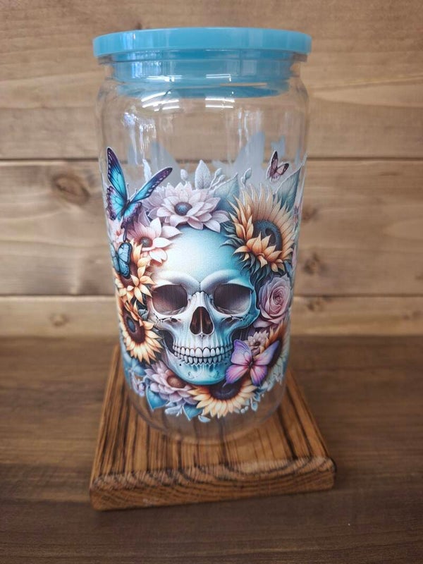 Skull plain tumbler