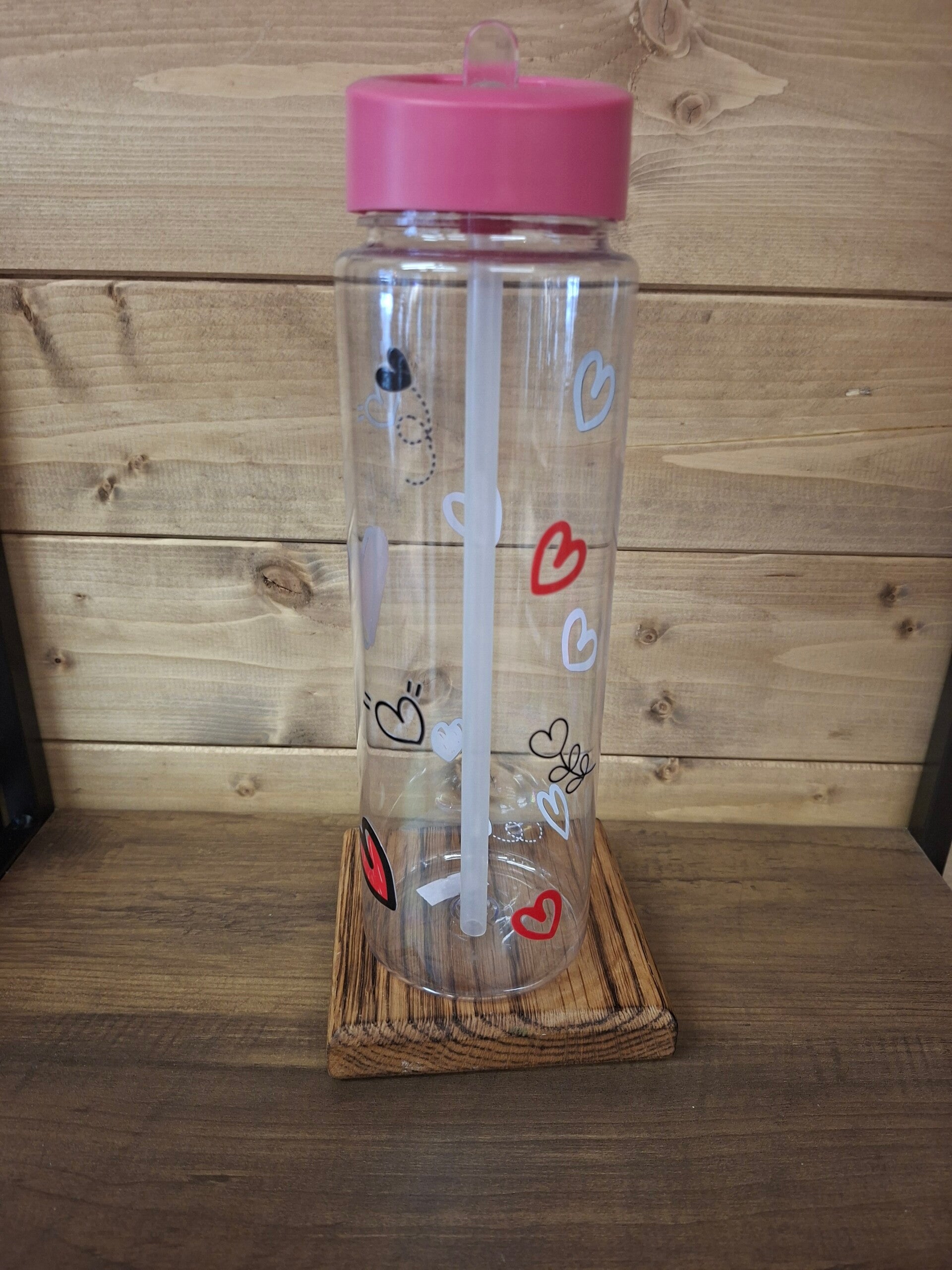 Heart water bottle