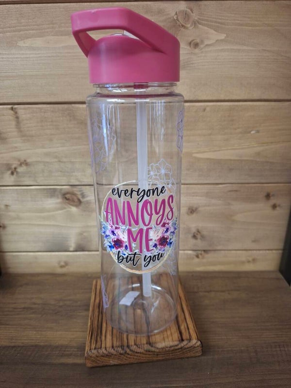 Everyone annoys me water bottle