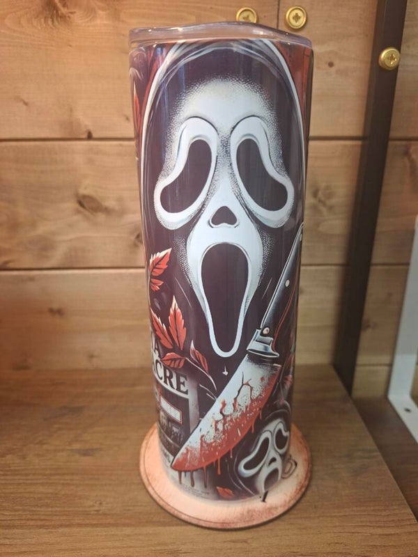 Ghost face flask