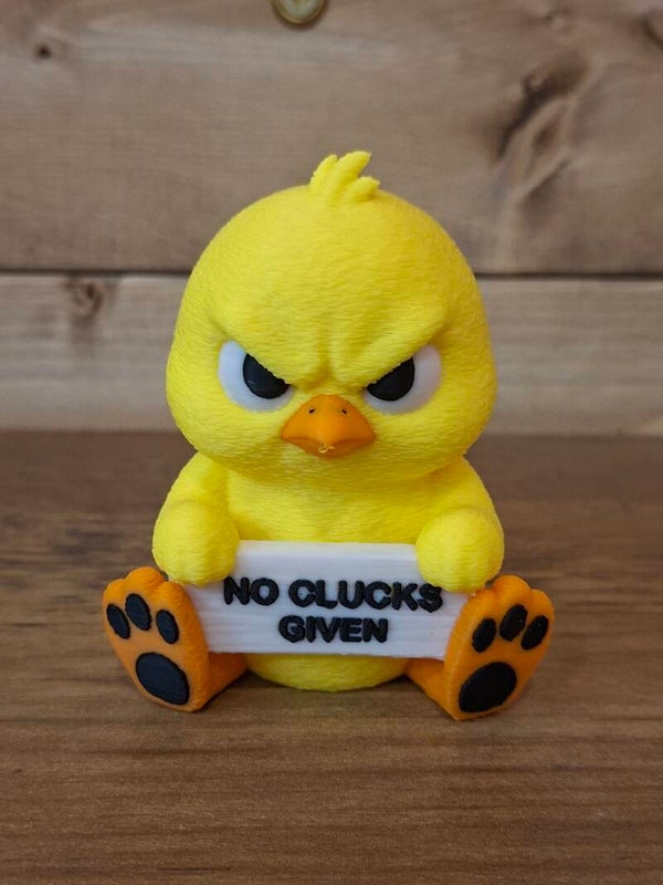 3d printed No clucks given