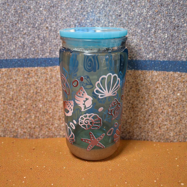 Seashell tumbler