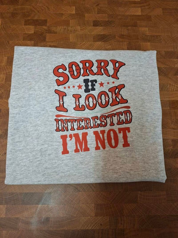 Sorry it i look t shirt
