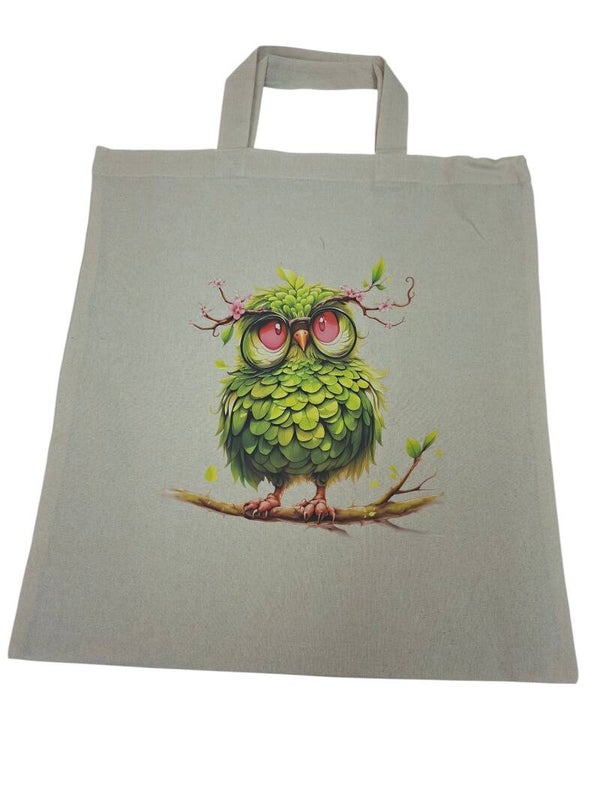Green bird Tote Bag