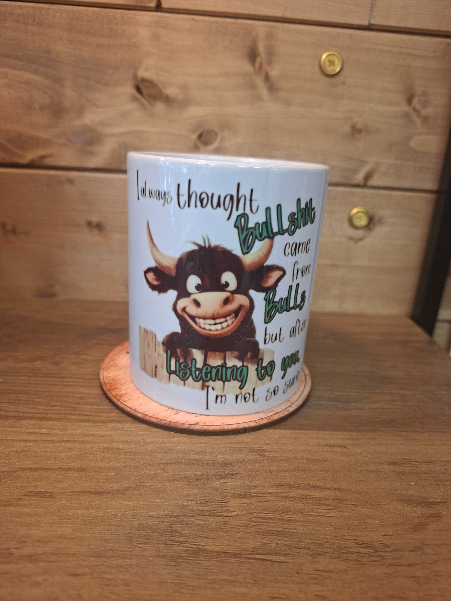 Bullshit mug