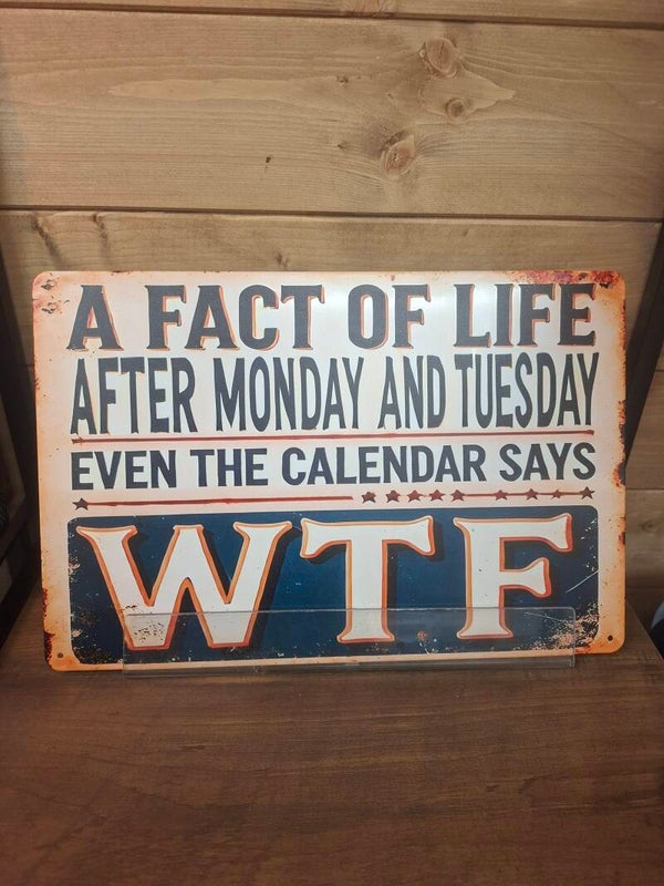 A fact of life wtf sign