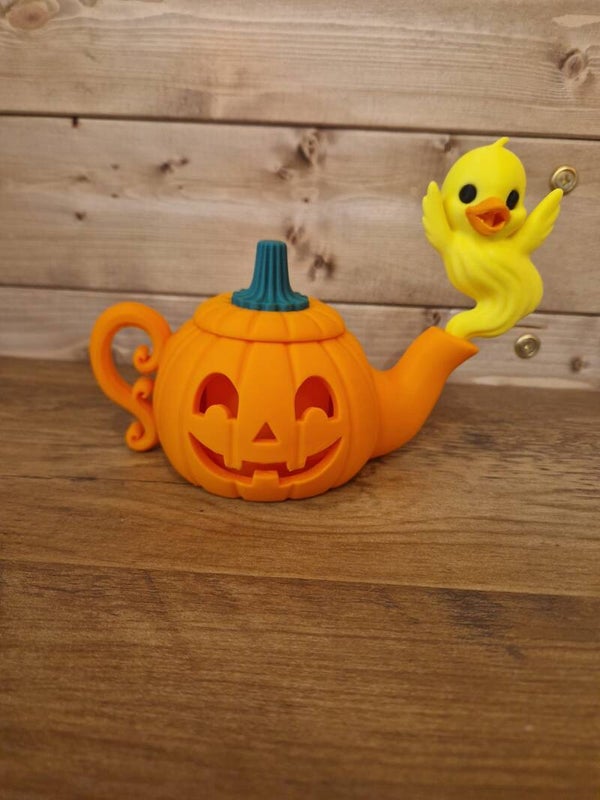 3D printed tealight pumpkin