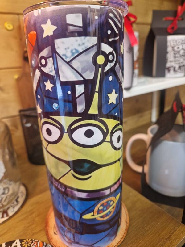 20oz alien flask